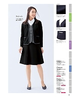 FS45898 脇ゴムソフトプリーツスカート