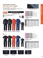 ユニフォーム1 SD8310-010 半袖ストレッチツナギ