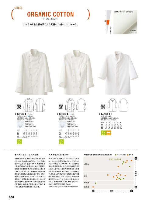 セブンユニホーム SEVEN UNIFORM [白洋社],QA7339 兼用長袖コートの写真は2025最新オンラインカタログ66ページに掲載されています。