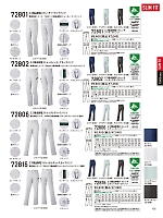 72802 エコ制電カーゴパンツのカタログページ(jits2025w125)