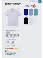 802 鹿の子半袖ポロシャツ(ネット付)のカタログページ(kkrs2009n013)