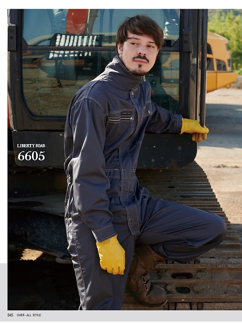 ＫＵＲＥ(クレヒフク),6605 ツナギの写真は2025最新オンラインカタログ45ページに掲載されています。