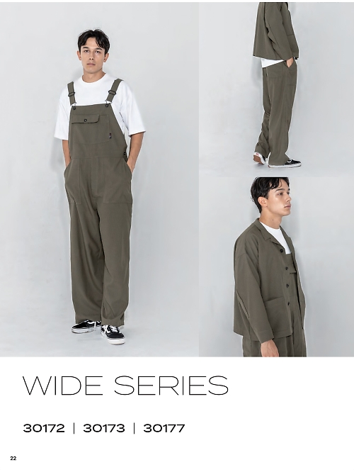 ＫＵＲＥ(クレヒフク),30177 ワイドパンツの写真は2026最新オンラインカタログ22ページに掲載されています。