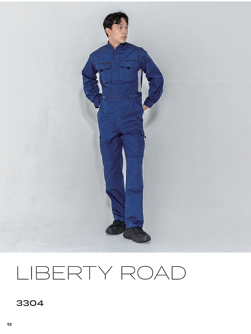 ＫＵＲＥ(クレヒフク),3304,長袖メッシュツナギの写真は2026最新のオンラインカタログの52ページに掲載されています。