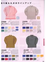 25500 長袖ポロシャツ(17廃番)のカタログページ(kurk2009w128)