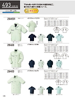 25493 長袖シャツのカタログページ(kurk2024s105)