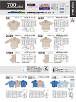 4000 半袖シャツのカタログページ(kurk2024s124)