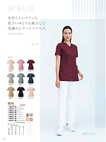 ユニフォーム2 UM501BD スクラブレディス半袖