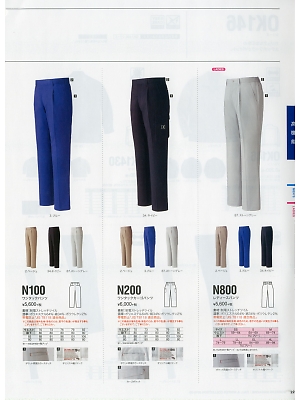 NAKATUKA CALJAC,N200,カーゴパンツの写真は2019-20最新のオンラインカタログの22ページに掲載されています。