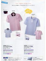 明石スクールユニフォームカンパニー E-style PETICOOL [明石被服],UZT427 ヘンリーネックシャツの写真は2009最新カタログ7ページに掲載されています。