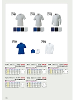 7711 半袖ポロシャツのカタログページ(nshr2024n116)