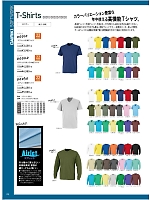00020C VネックTシャツ(カラー)のカタログページ(ookq2019n120)