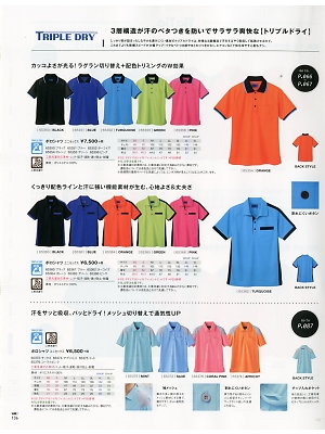 セロリー Selery ifory SKITTO,65374,ポロシャツ(アプリコット)の写真は2018最新のオンラインカタログの136ページに掲載されています。