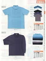 3218 T/C長袖鹿の子ポロシャツのカタログページ(snmb2014s031)