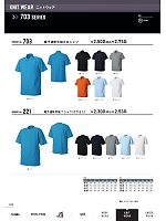 221 吸汗速乾半袖Tシャツのカタログページ(snmb2024s079)
