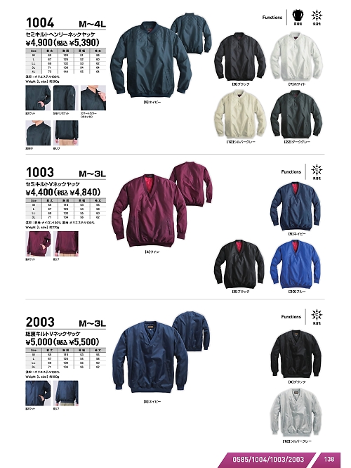 シンメン BigRun,1003,セミキルトVヤッケの写真は2025-26最新カタログ138ページに掲載されています。