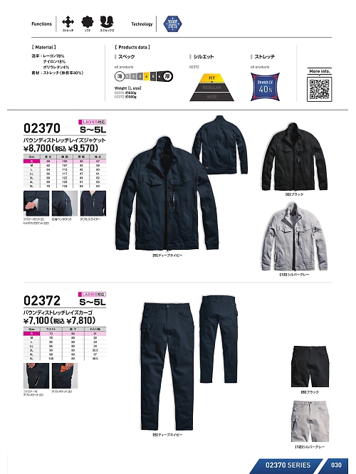 シンメン BigRun,02370 ジャケットの写真は2026最新オンラインカタログ30ページに掲載されています。