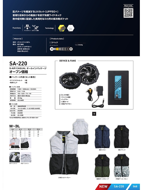 シンメン BigRun,SA220,オールインパッケージ(返品不可)の写真は2026最新カタログ68ページに掲載されています。