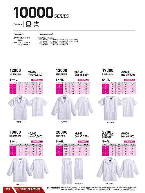 シンメン BigRun,20000 女性用パンツの写真は2026最新オンラインカタログ155ページに掲載されています。