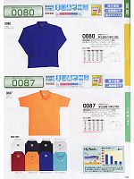 0087 半袖ポロシャツのカタログページ(suws2009w134)