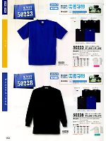 50223 半袖ブライト糸Tシャツ廃番のカタログページ(suws2010w153)