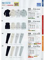 225 長袖シャツのカタログページ(suws2012s044)