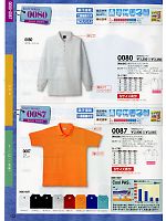 0080 長袖ポロシャツのカタログページ(suws2013w131)
