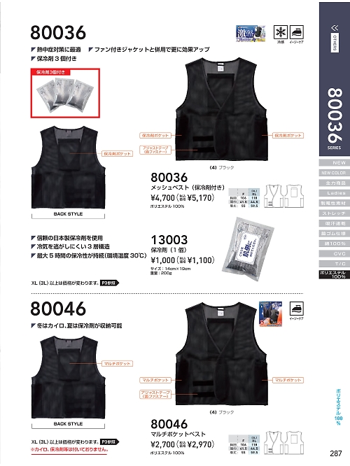 ＳＯＷＡ(桑和),13003 保冷剤(1個)の写真は2024最新オンラインカタログ287ページに掲載されています。