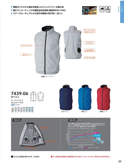 ＳＯＷＡ(桑和),7439-06,EFベストの写真は2025最新カタログ59ページに掲載されています。