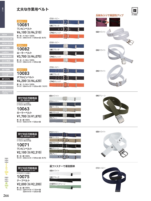 ＳＯＷＡ(桑和),10082,反射糸入りローラーの写真は2025-26最新のオンラインカタログの266ページに掲載されています。