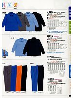 7102 長袖カッターシャツのカタログページ(tcbs2013n016)
