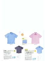 トンボ KIRAKU（キラク） ケアウェアー,CR079,レディスニットシャツの写真は2012最新カタログ42ページに掲載されています。