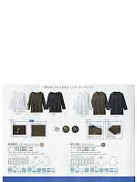 4K38002 レディスヘンリーシャツのカタログページ(tikr2016n011)