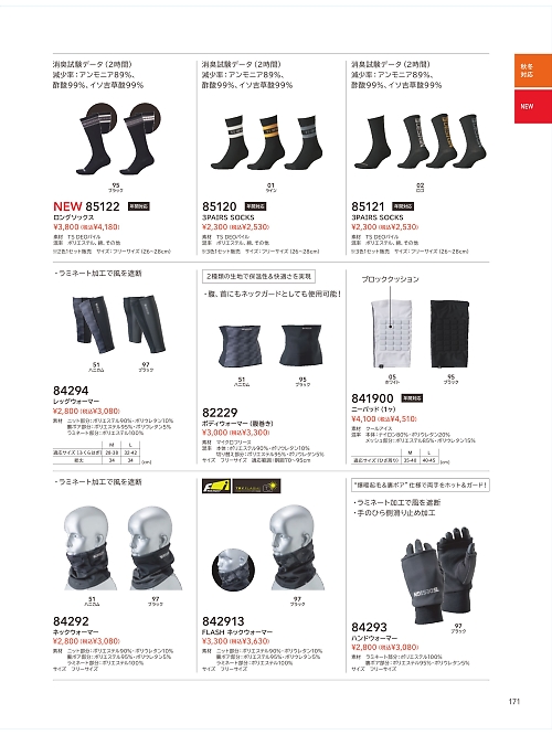 TSデザイン TS DESIGN [藤和],841900,ニーパッドの写真は2025-26最新のオンラインカタログの171ページに掲載されています。