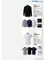 5760-614 長袖ポロシャツのカタログページ(tris2013s073)