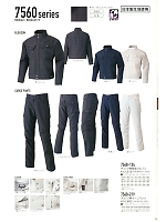 2024-25 年間物「寅壱style」のカタログ73ページ(tris2019s073)