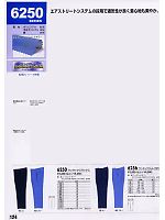6256 ワンタックラットズボンのカタログページ(xebc2008s124)