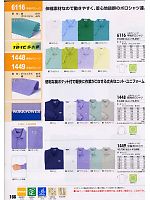6116 半袖ポロシャツのカタログページ(xebc2008s166)