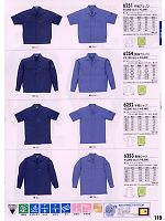 6252 半袖シャツのカタログページ(xebc2009s115)
