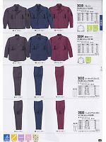 2034 長袖シャツのカタログページ(xebc2009w065)