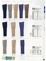 3856 米式ズボンのカタログページ(xebc2010w089)