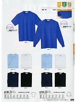6125 長袖Tシャツのカタログページ(xebc2010w223)
