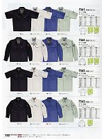 7563 長袖シャツのカタログページ(xebc2011s118)