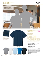 12000 半袖Tシャツ(ポケットなし)のカタログページ(xebc2017s232)