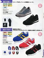 85100 セフティシューズ(安全靴)のカタログページ(xebs2010w013)