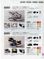 85803 制電スポーツシューズのカタログページ(xebs2019w039)
