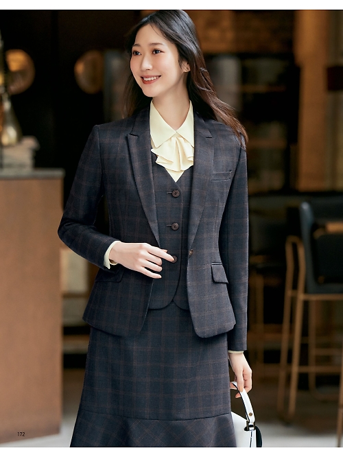 ヤギコーポレーション Ｕｎｉｌａｄｙ(ユニレディ),U9637 セミマーメイドスカートの写真は2025-26最新オンラインカタログ172ページに掲載されています。