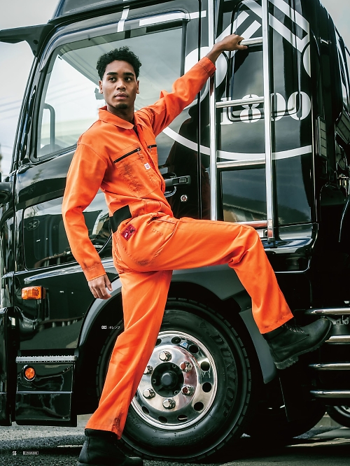 山田辰 DICKIES WORK　AUTO-BI THEMAN,24031 つなぎ服の写真は2026最新オンラインカタログ55ページに掲載されています。