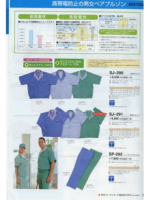 ヤマメン ＩＤＯＬＢＯＹ(アイドルボーイ),SJ290,半袖ブルゾンの写真は2018最新のオンラインカタログの59ページに掲載されています。