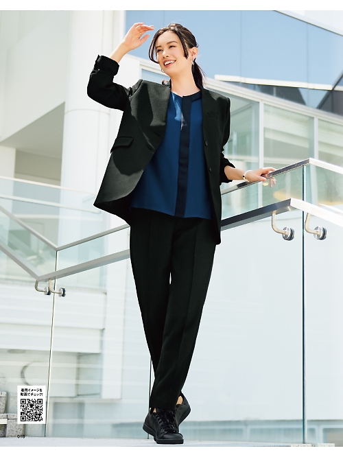 神馬本店 MIKATA SelectStage（ミカタ セレクトステージ）,WN104JL レディースノーカラージャケットの写真は2025-26最新オンラインカタログ18ページに掲載されています。